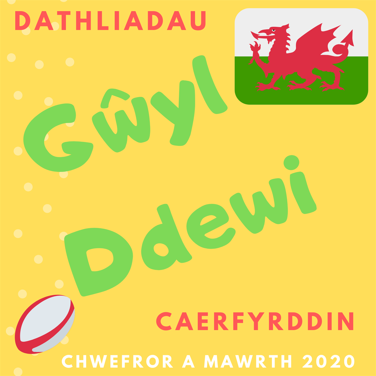 dathliadau Gwyl Ddewi Caerfyrddin 2020